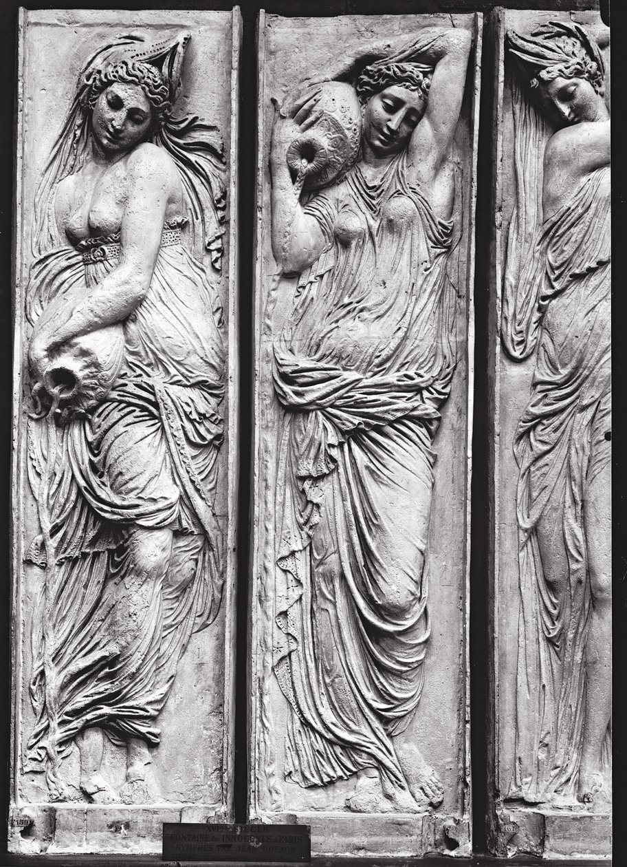 Reliefs from the Fountain of the Innocents (detail) by Jean Goujon