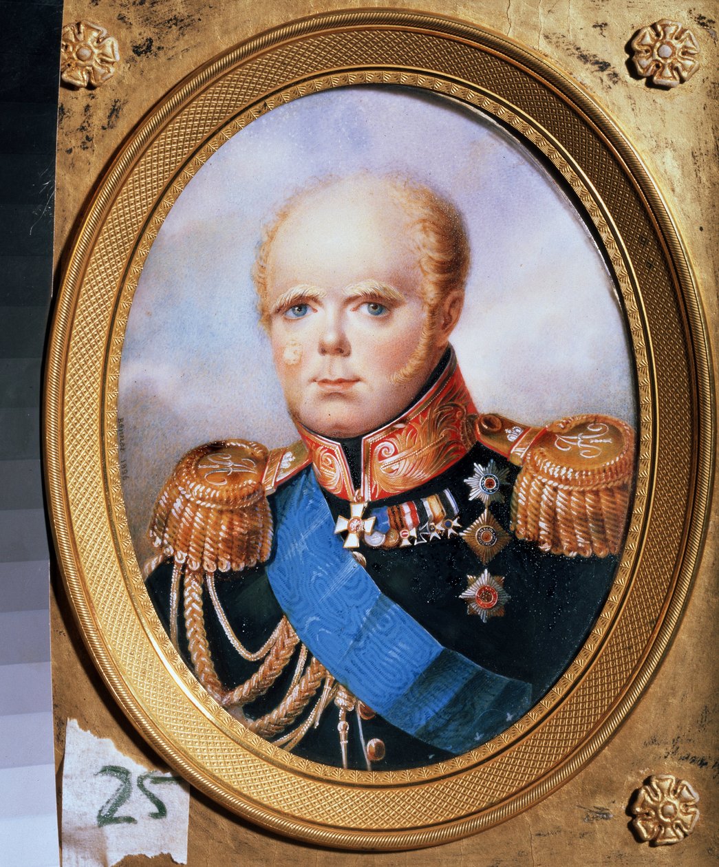 Portrait of the Grand Duke Constantine Pavlovich of Russia (1779-1831) by Jean Henri Benner