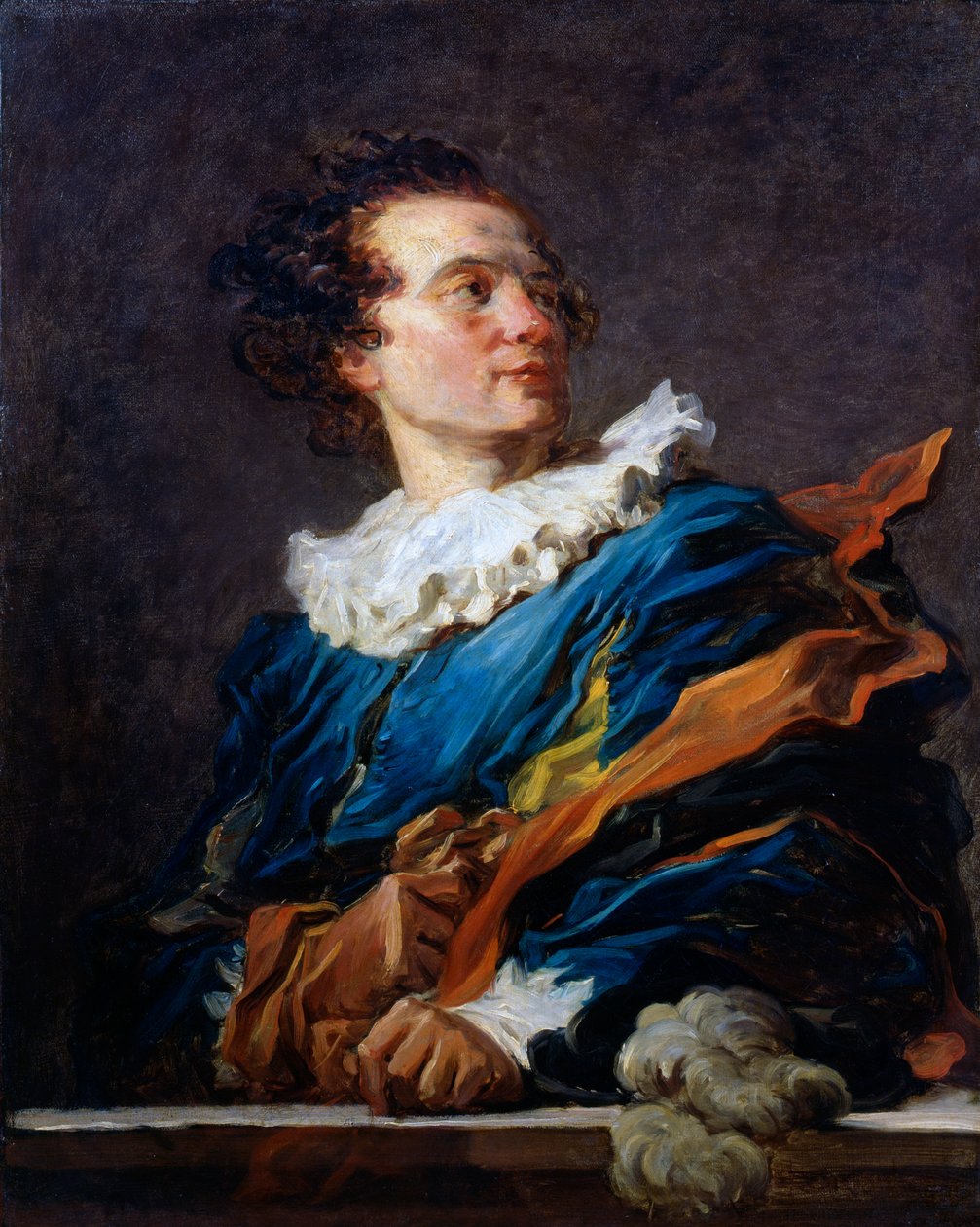 Figure of Fantasy: Portrait of the Abbot of Saint-Non by Jean Honore Fragonard