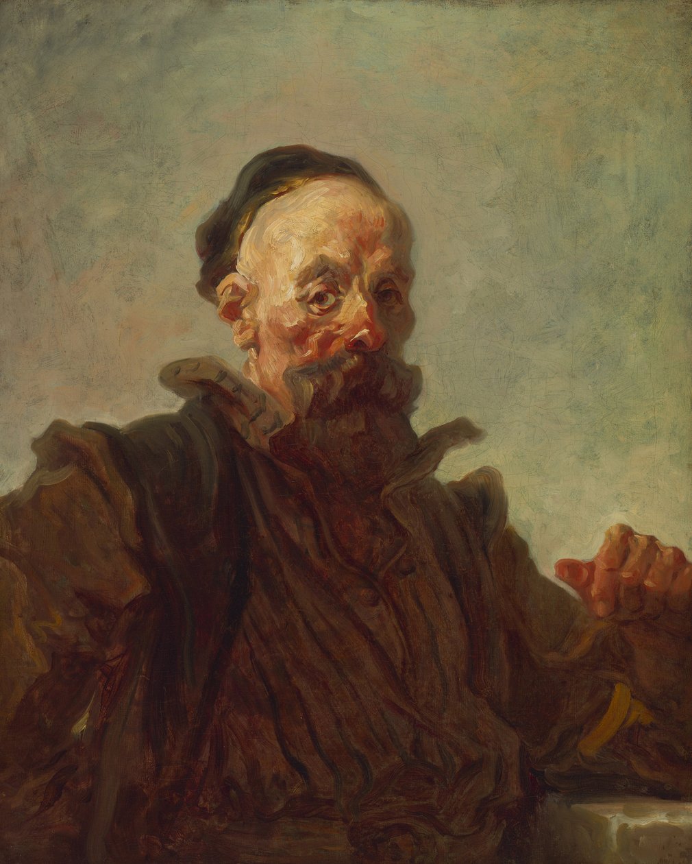 Portrait of a Man in Spanish Costume by Jean Honore Fragonard