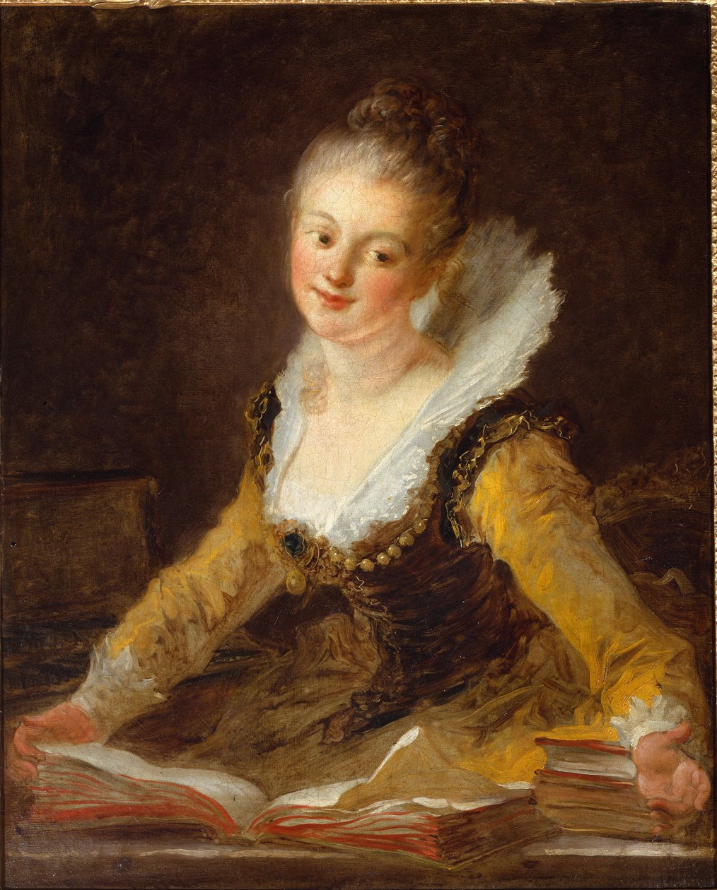 Study by Jean-Honore Fragonard