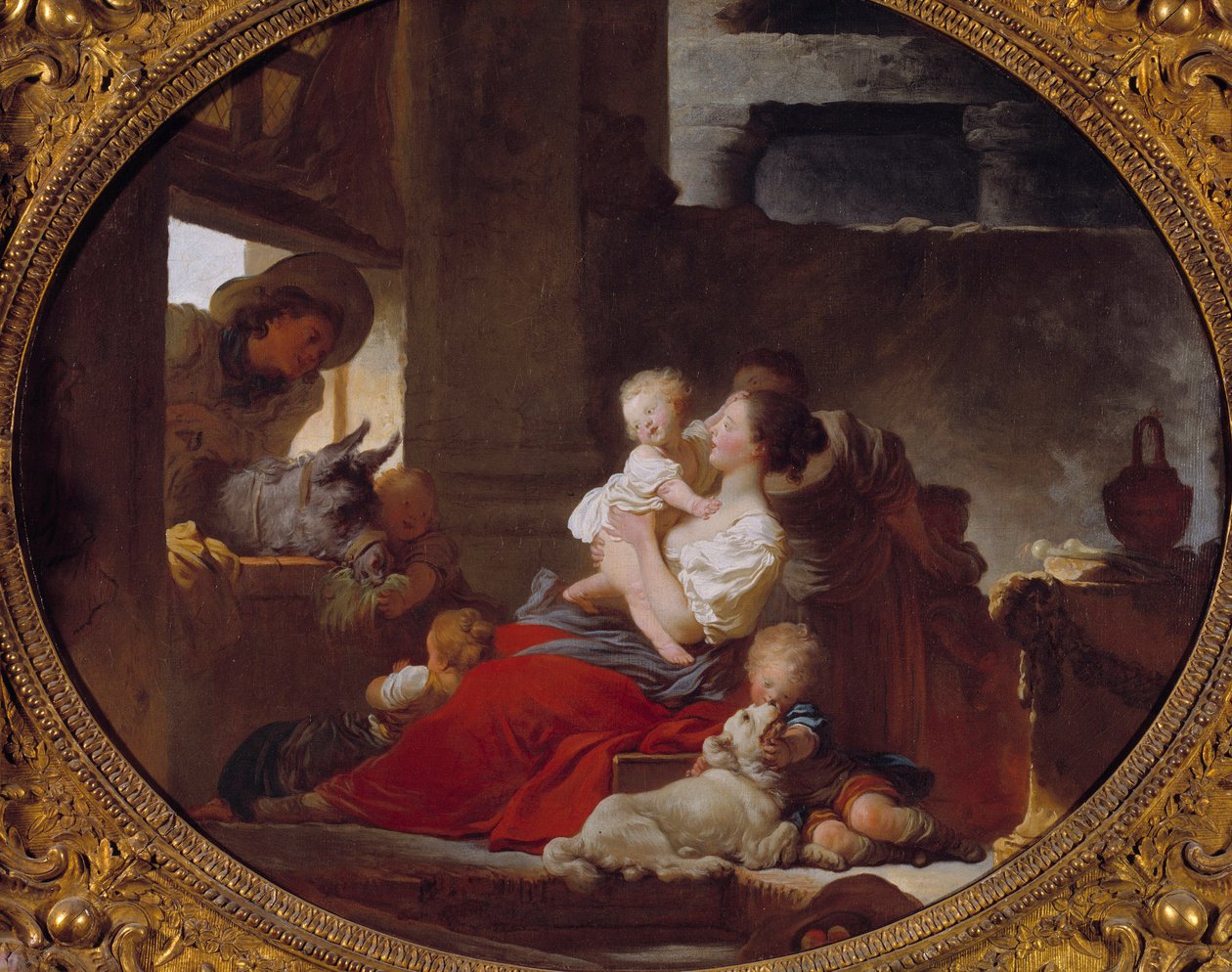 The Happy Family by Jean Honore Fragonard