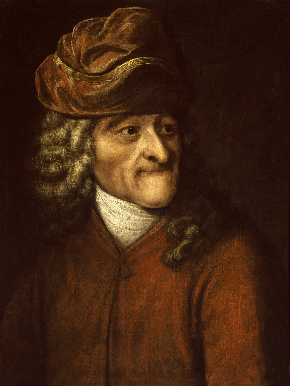 Portrait of the Writer, Essayist and Philosopher Voltaire by Jean Huber