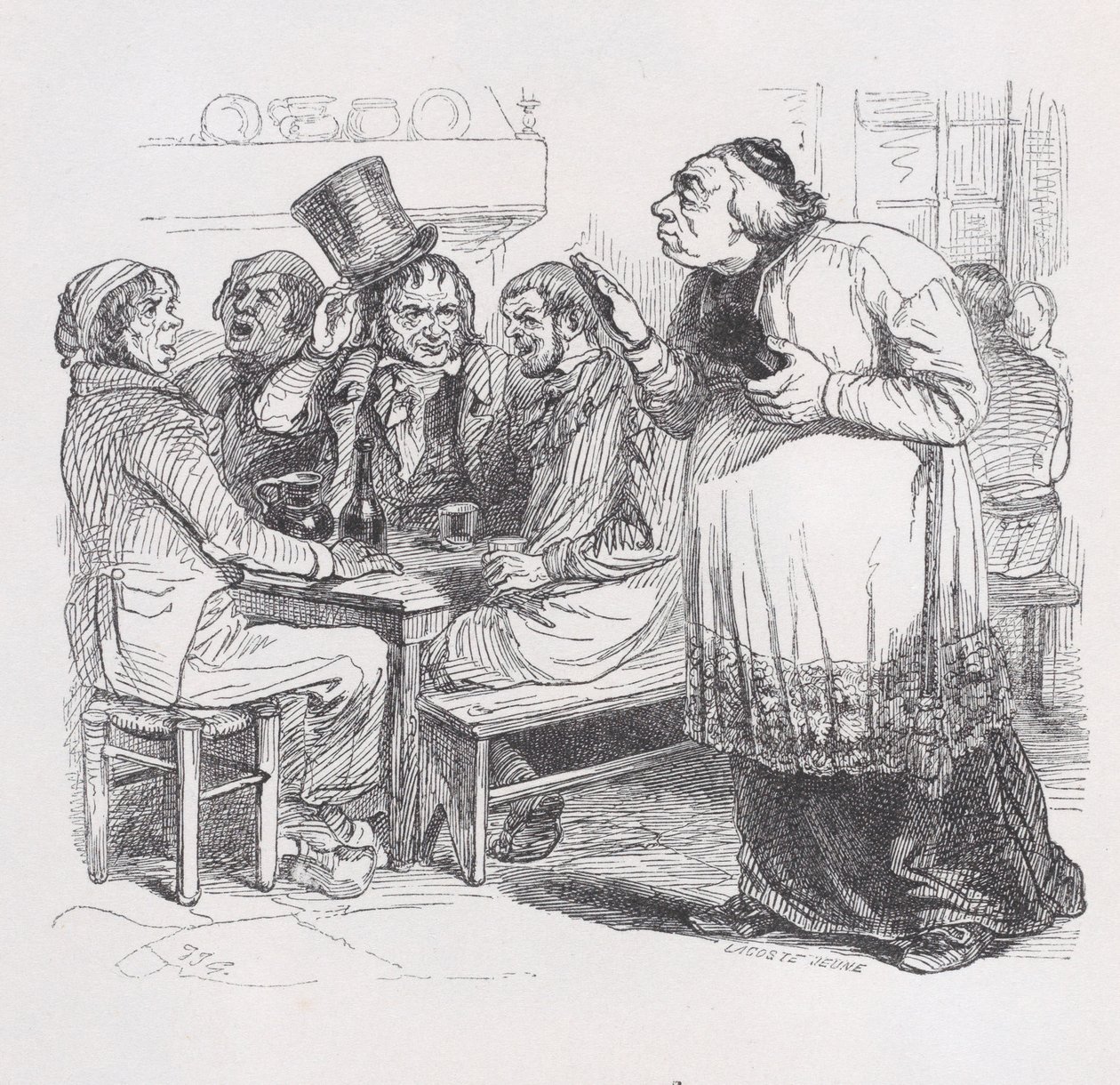 My cure from The Complete Works of Béranger by Jean Ignace Isidore Gérard