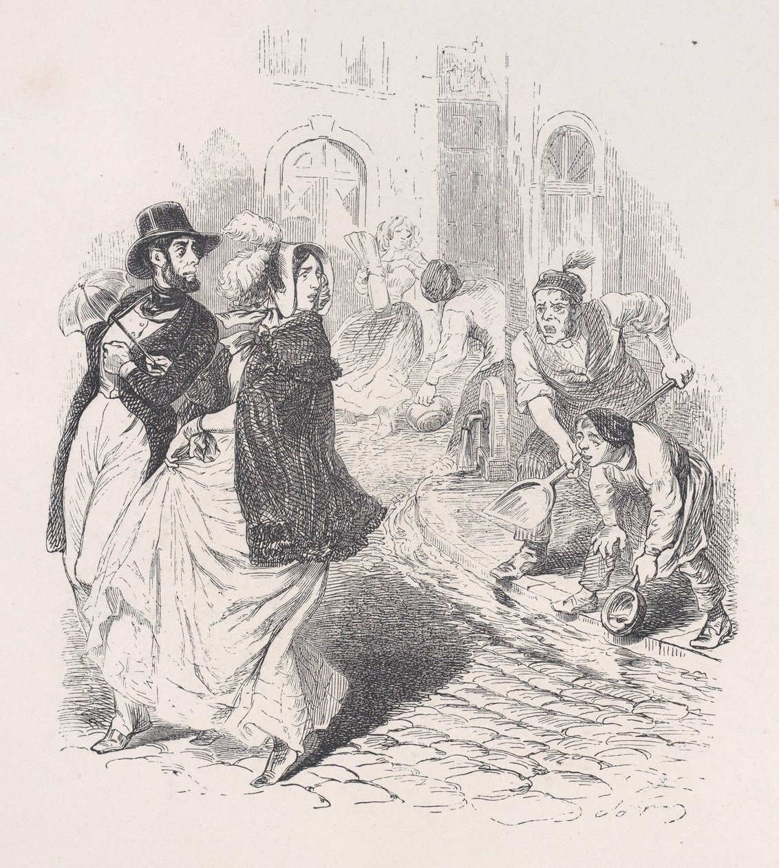 Only Everywhere are Water Faucets, Watering Cans of Any Shape, Shovels and Pots of Any Size by Jean Ignace Isidore Gérard