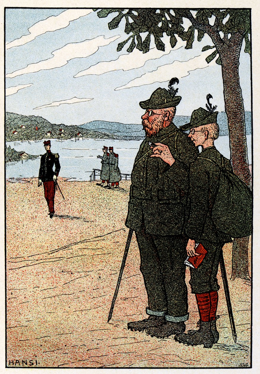 Images of the Vosges ; A Gerardmer by Jean Jacques (1873 1951) Waltz