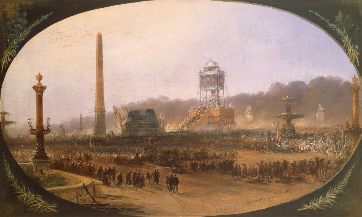Funeral of the Victims of June 1848 by Jean Jacques Champin