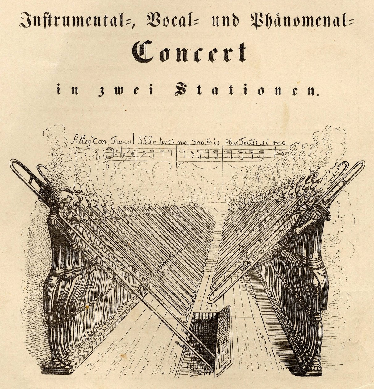 Instrumental Vocal and Phenomenal Concert by Jean Jacques Grandville