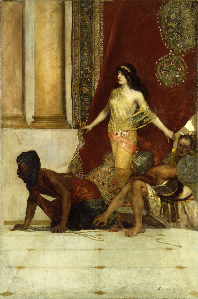 Delilah and the Philistines by Jean Joseph Benjamin Constant