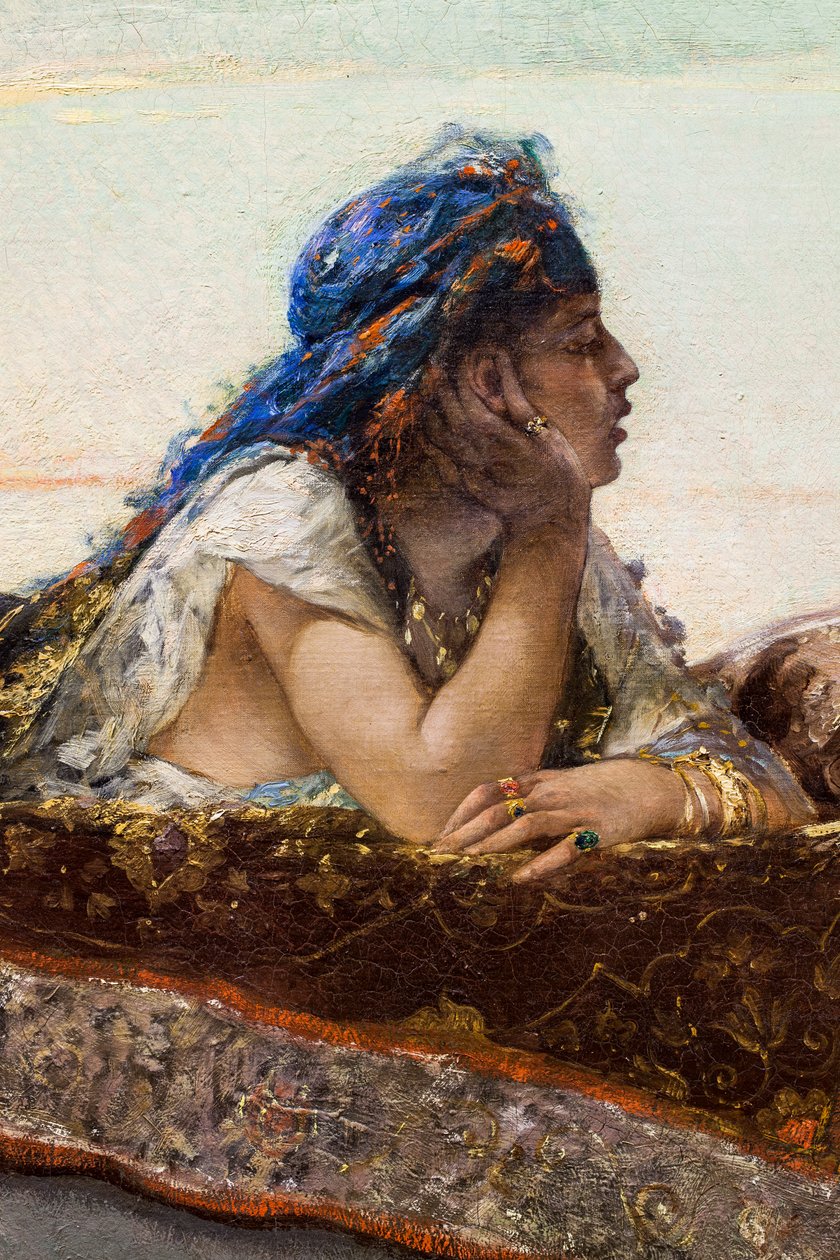 Evening on the Terraces (Morocco) by Jean Joseph Benjamin Constant