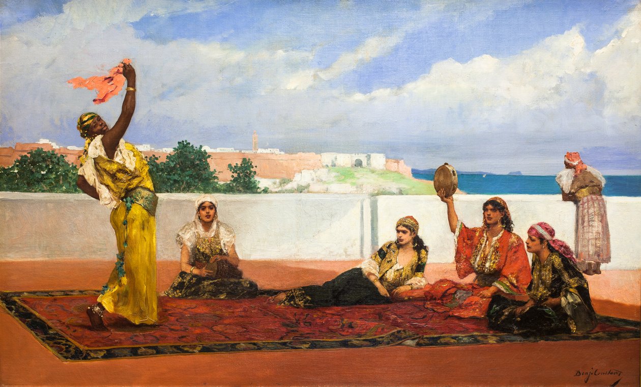 The Scarf Dance by Jean Joseph Benjamin Constant