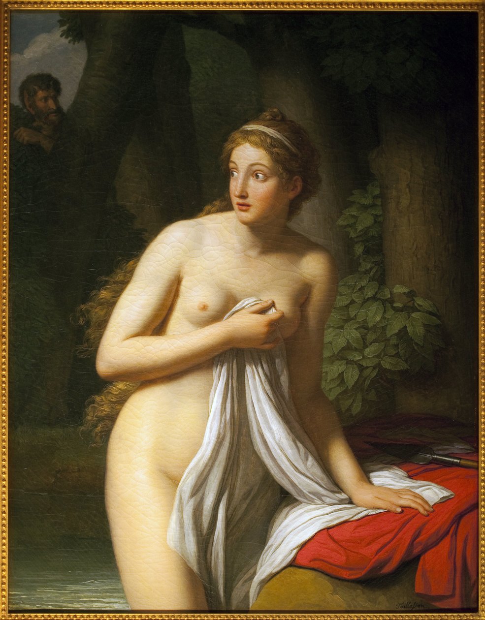 Surprise Nymph by Jean Joseph Taillasson