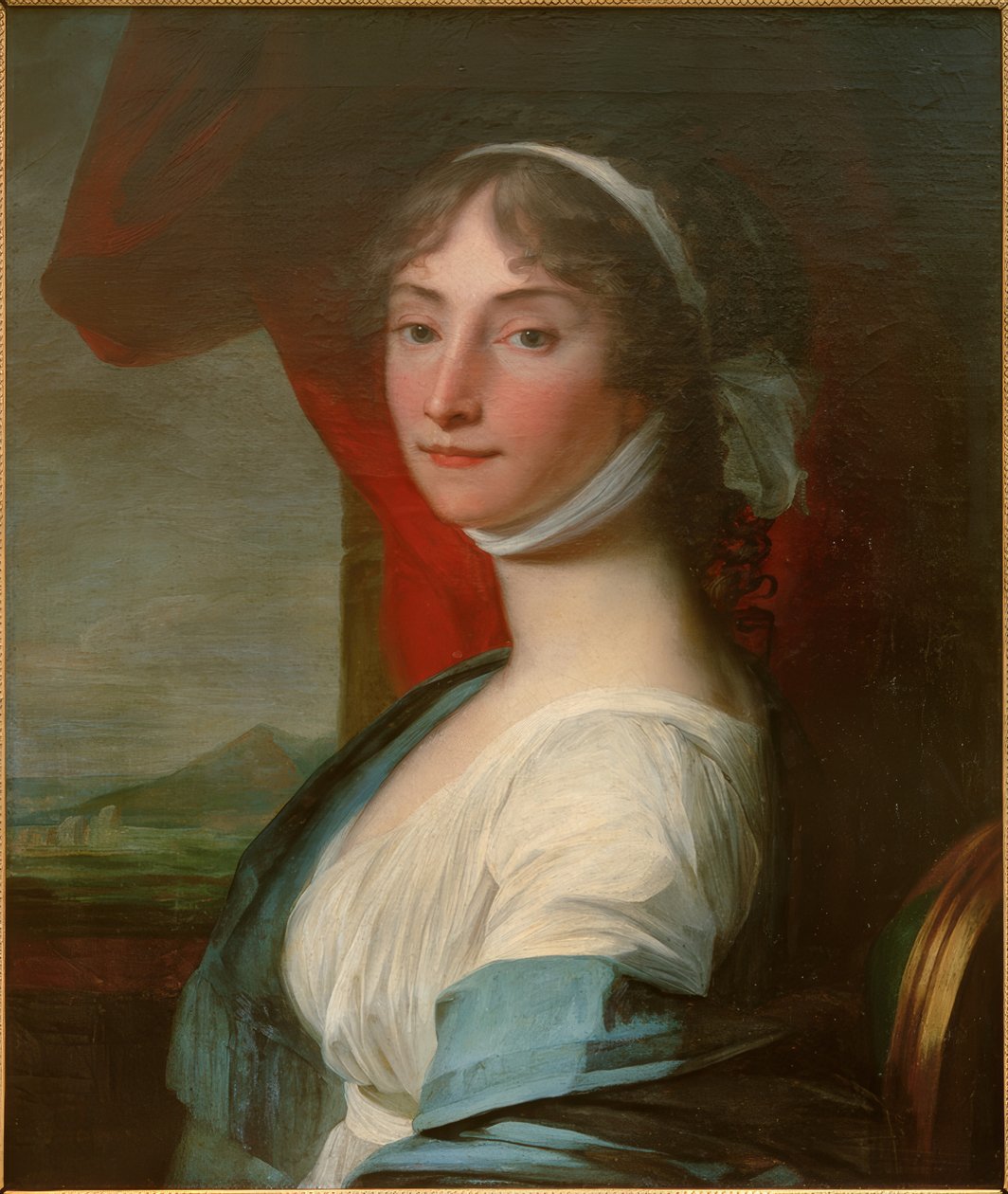 Friederike Leisching, by J.L. Mosnier by Jean Laurent Mosnier