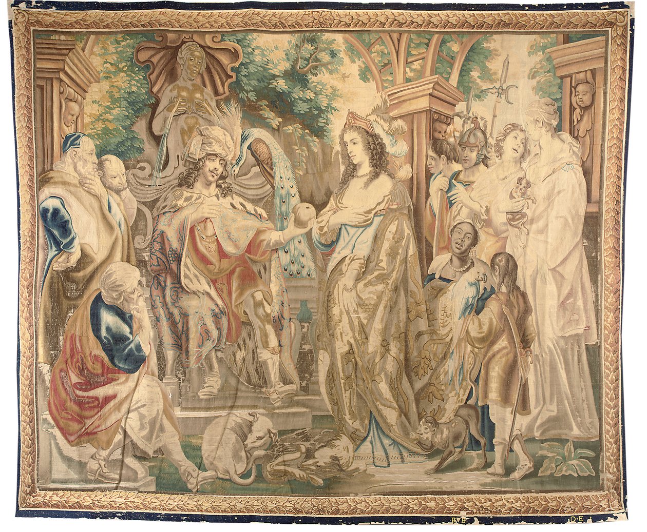 Brussels Tapestry from a Set of Six by Jean Le and Eggermans Daniel II Clerc