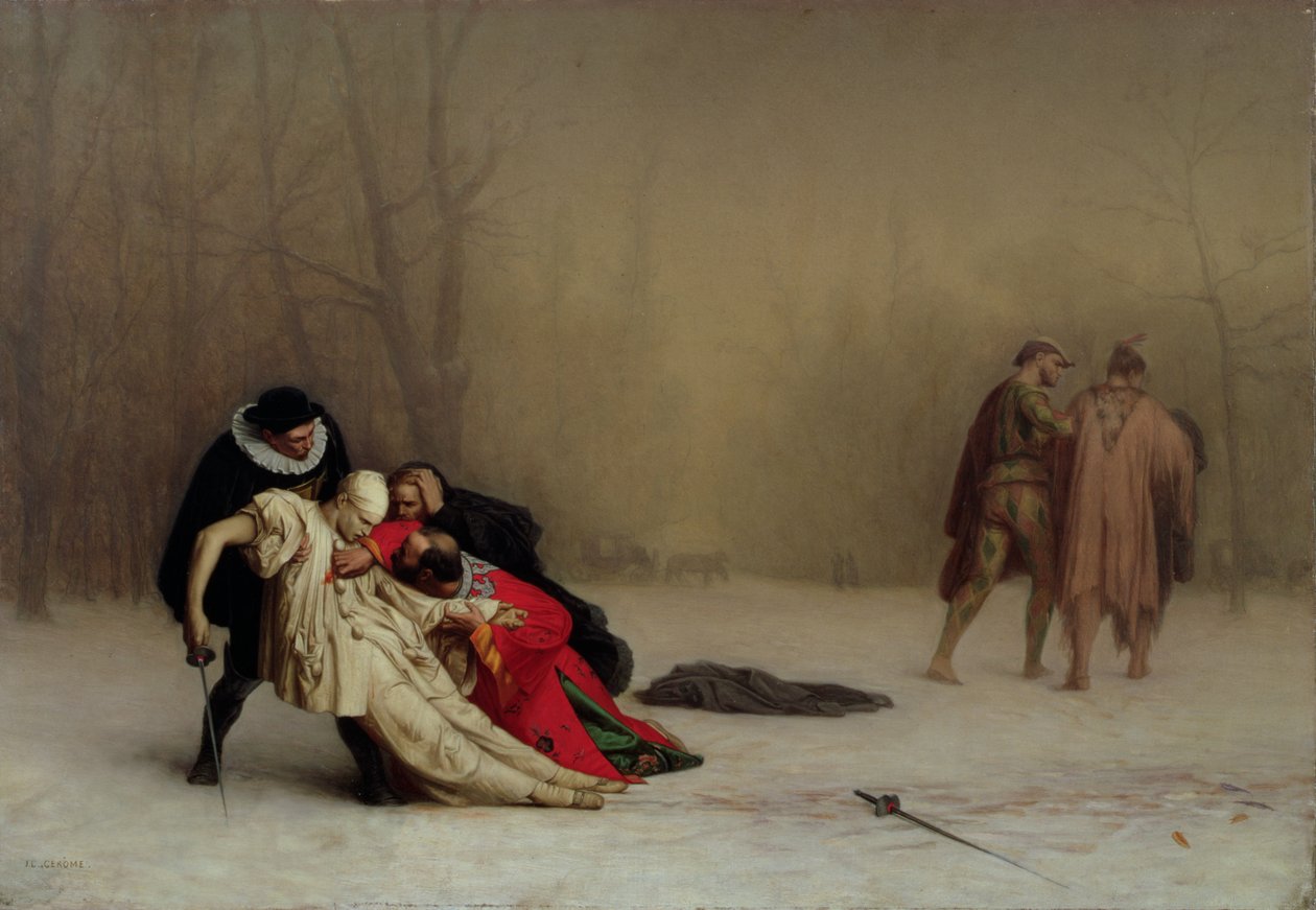 The Duel after the Masquerade by Jean Leon Gerome