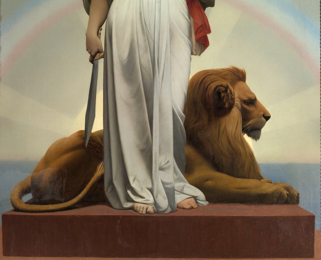 The Republic by Gerome Jean Leon by Jean Leon Gerome