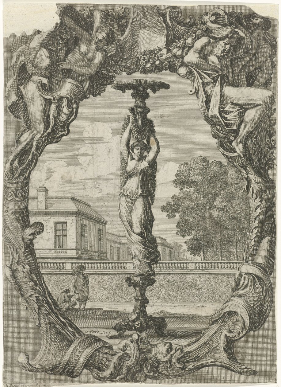 Candlestick Holder by Jean Lepautre