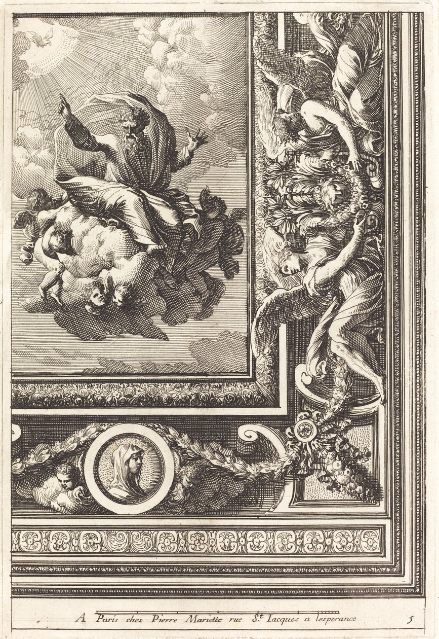 Ceiling Quarters by Jean Lepautre