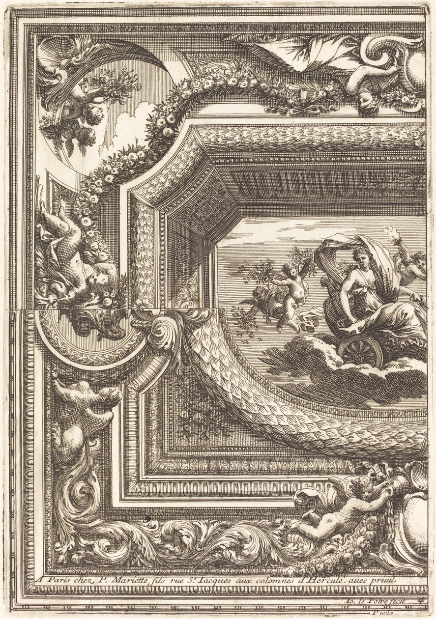 Ceiling Quarters by Jean Lepautre