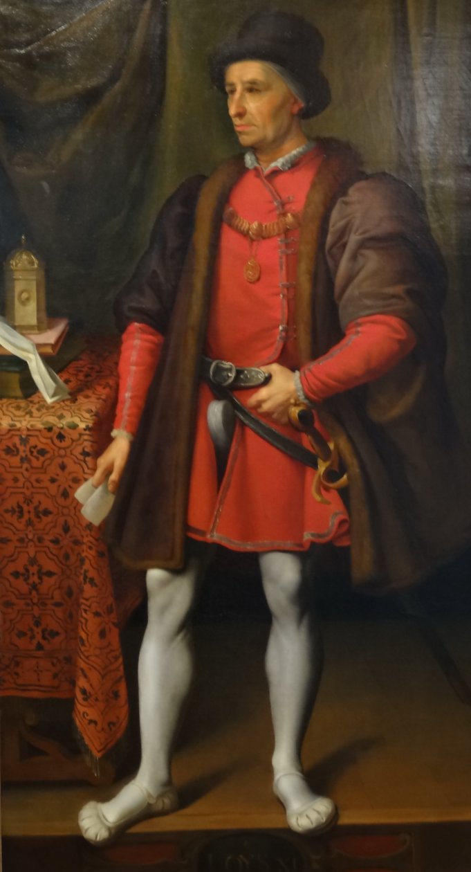 Louis XI, King of France (1423-1483) by Jean Leonard Lugardon