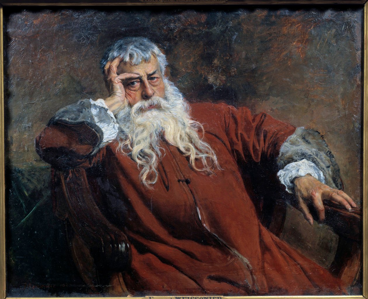 Self-Portrait by Jean-Louis Ernest Meissonier