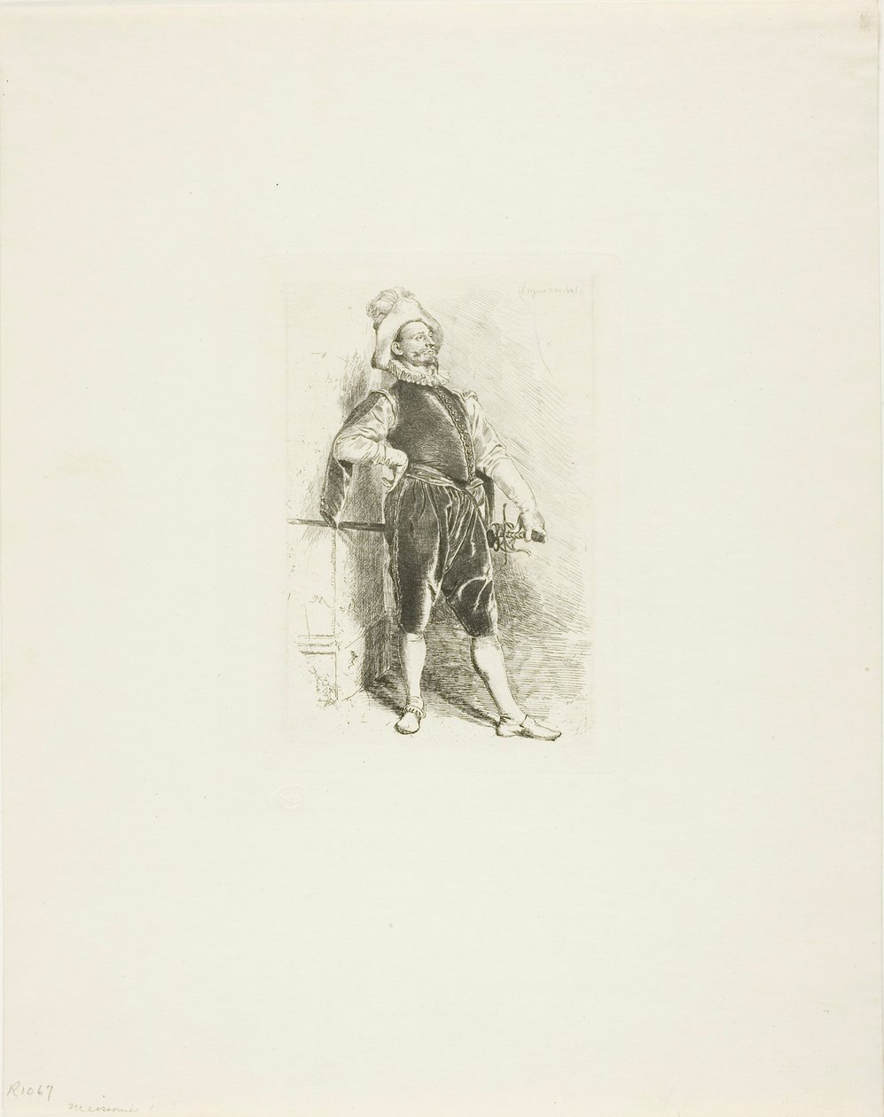 Signor Annibale by Jean Louis Ernest Meissonier