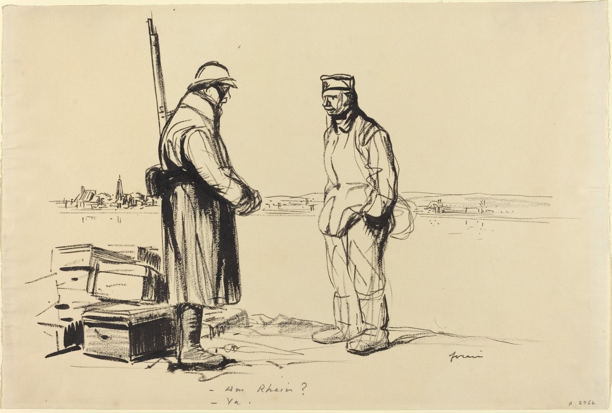 - Am Rhein - Ya. by Jean Louis Forain