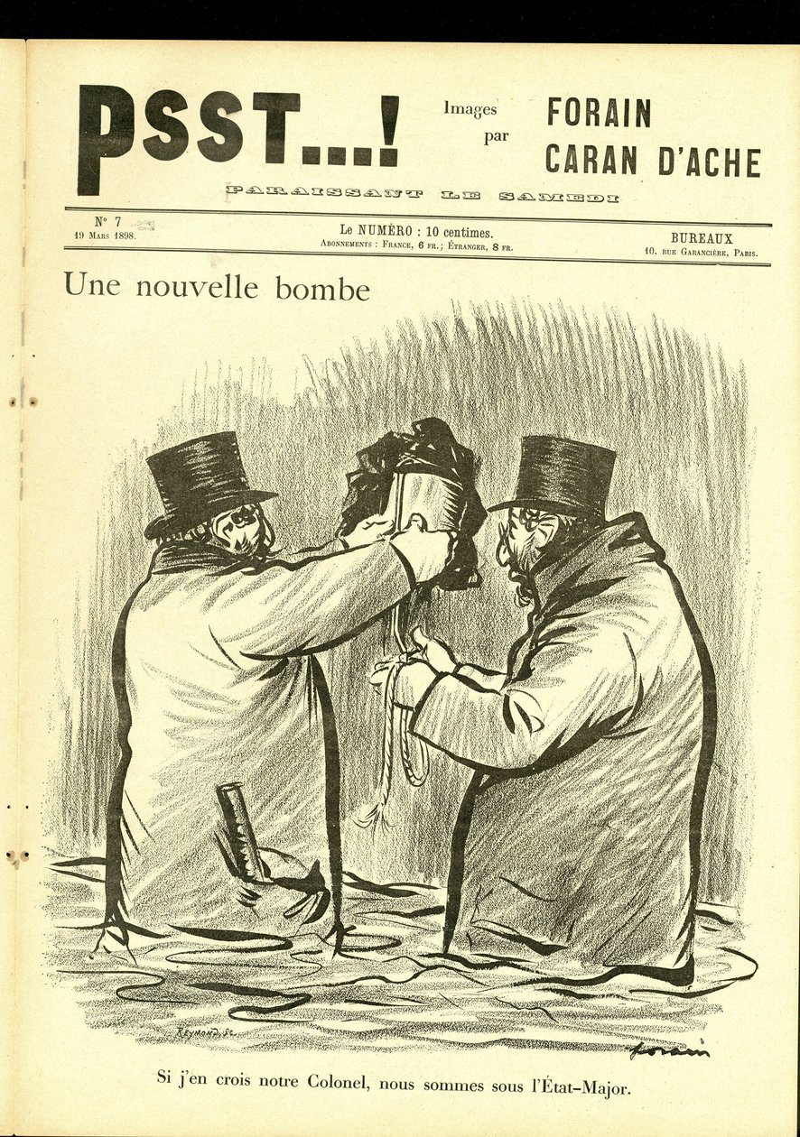 Illustration by Jean-Louis Forain in Psst...! by Jean Louis Forain