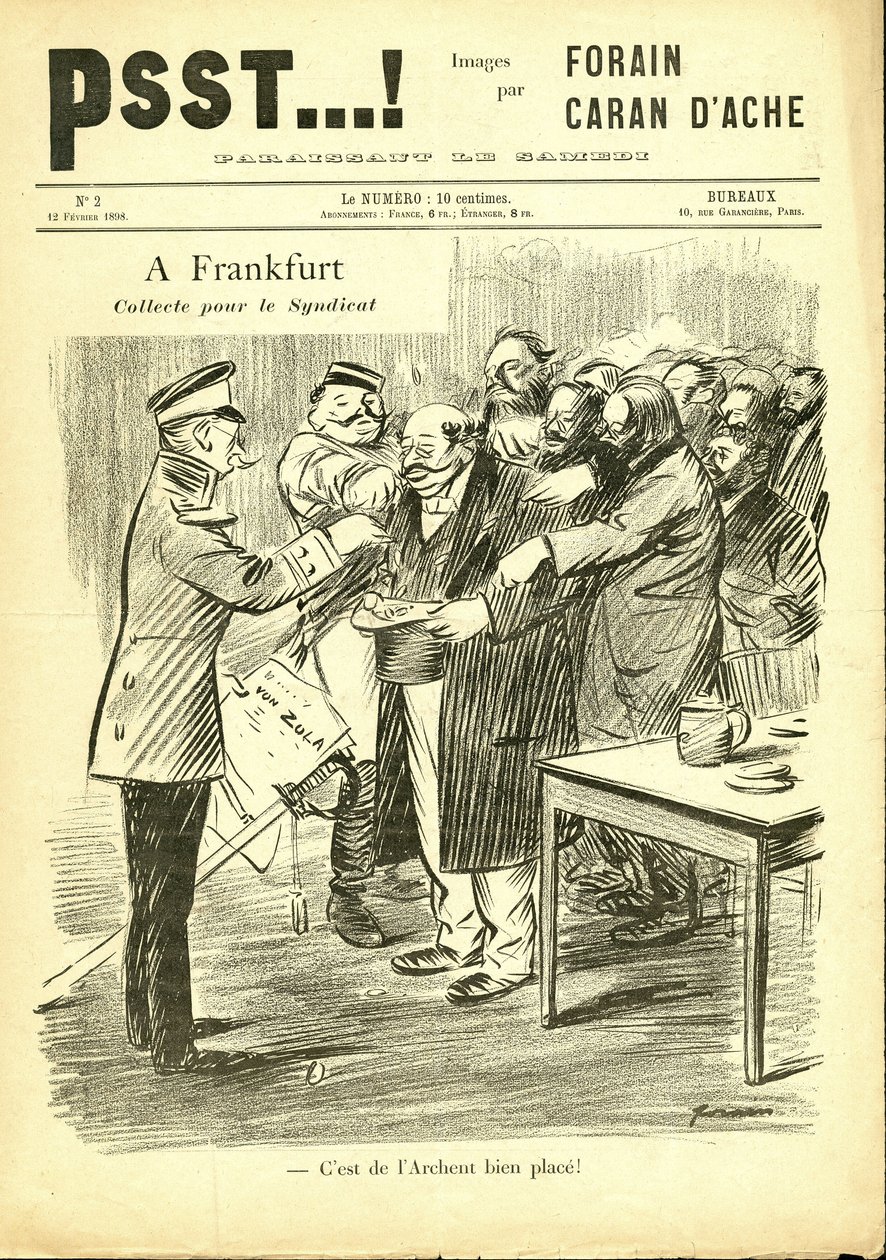 Illustration by Jean-Louis Forain in Psst...! by Jean Louis Forain