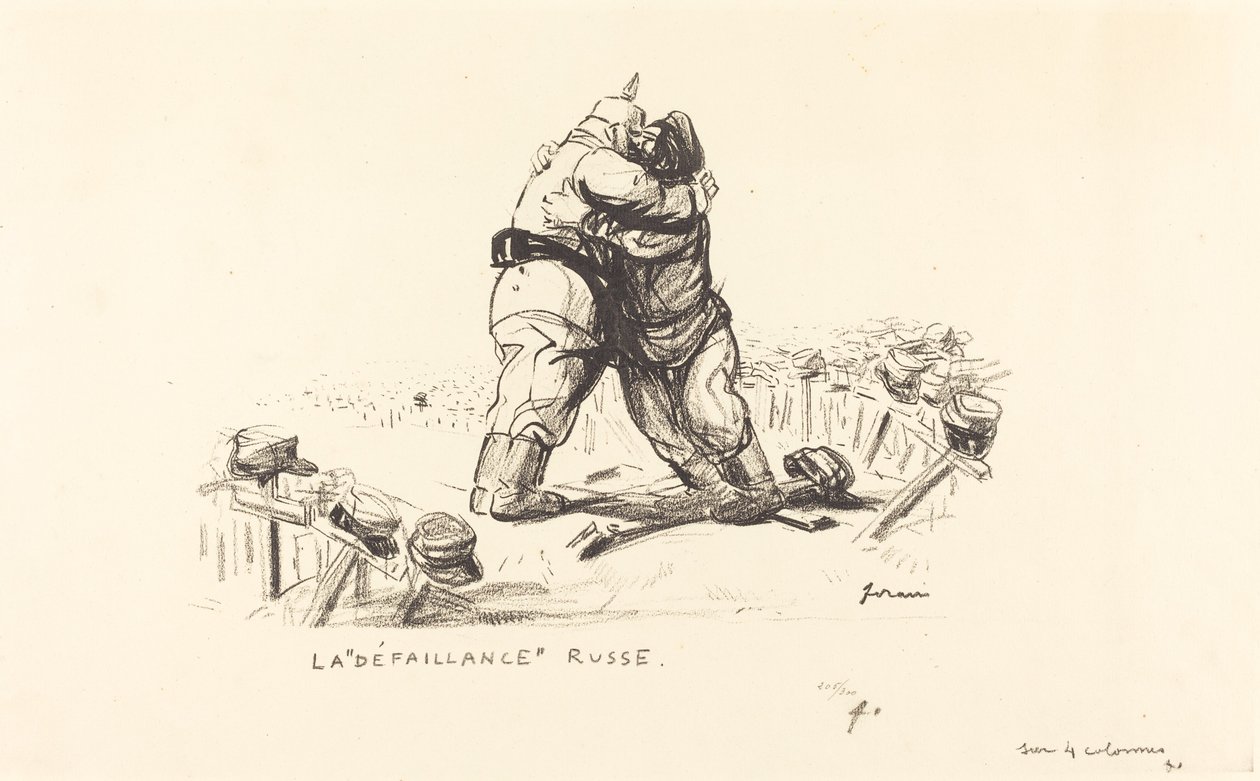 The Russian Failure by Jean Louis Forain