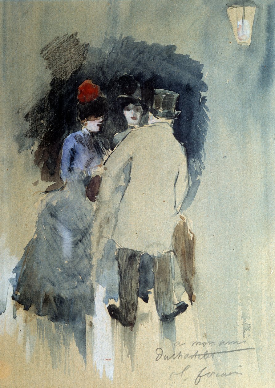 The Meeting by Jean Louis Forain