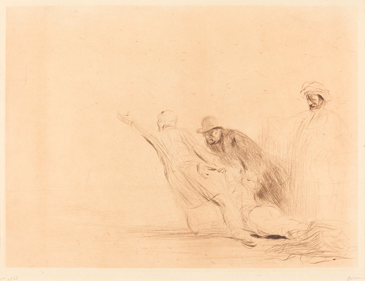 The Adulteress (third plate) by Jean Louis Forain