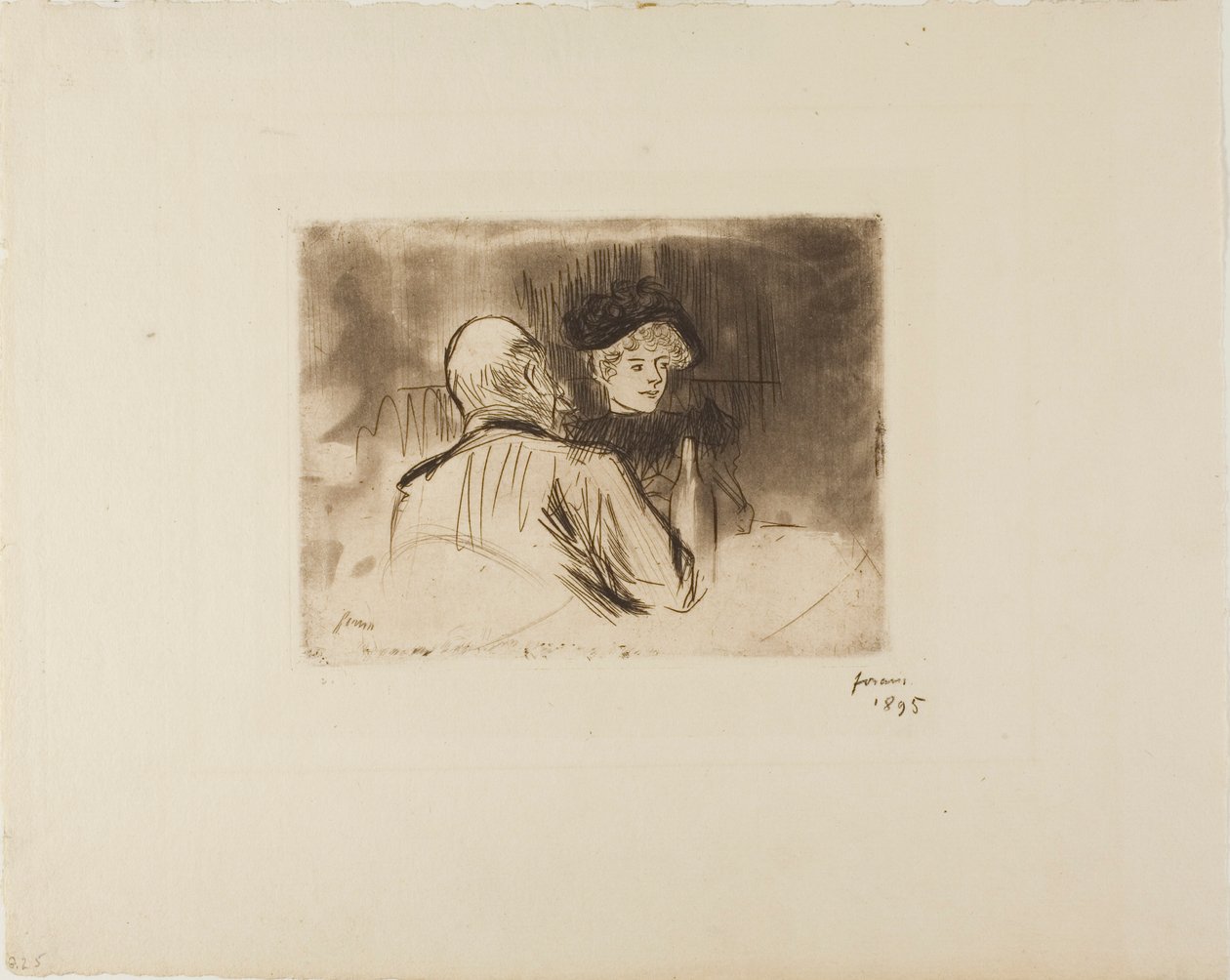 Tête-à-tête by Jean Louis Forain