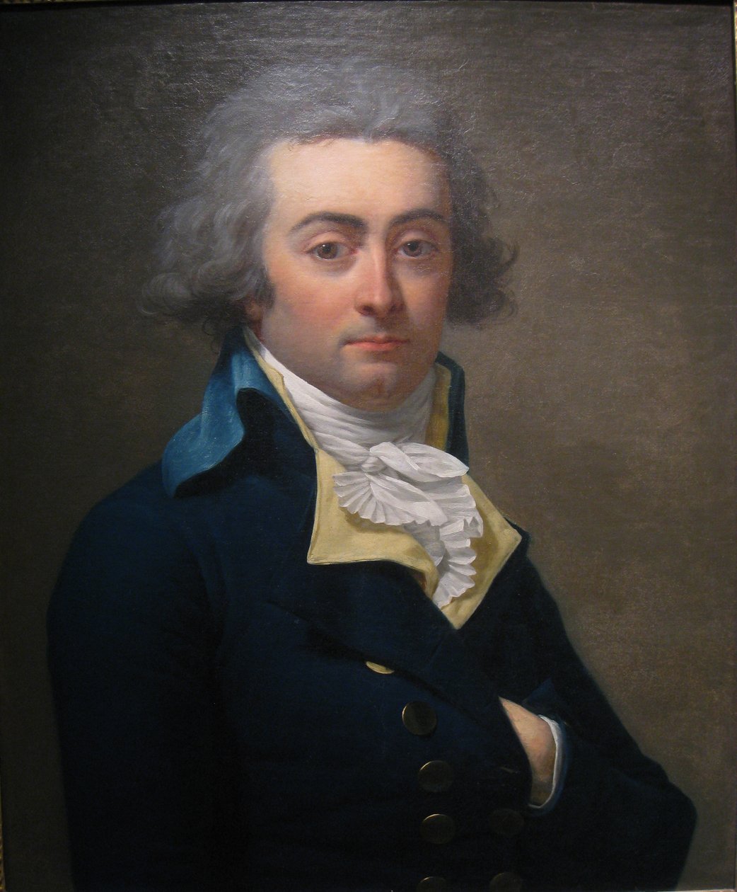 Portrait of Marie-Jean Hérault de Séchelles by Jean Louis Laneuville