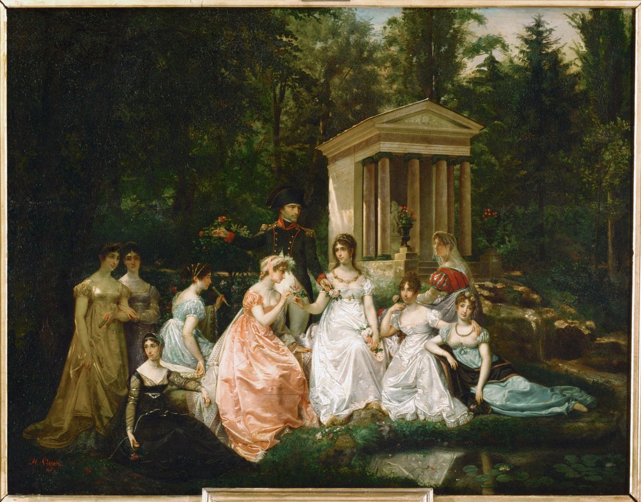 The Rose of Malmaison, c.1867 by Jean Louis Victor Viger du Vigneau
