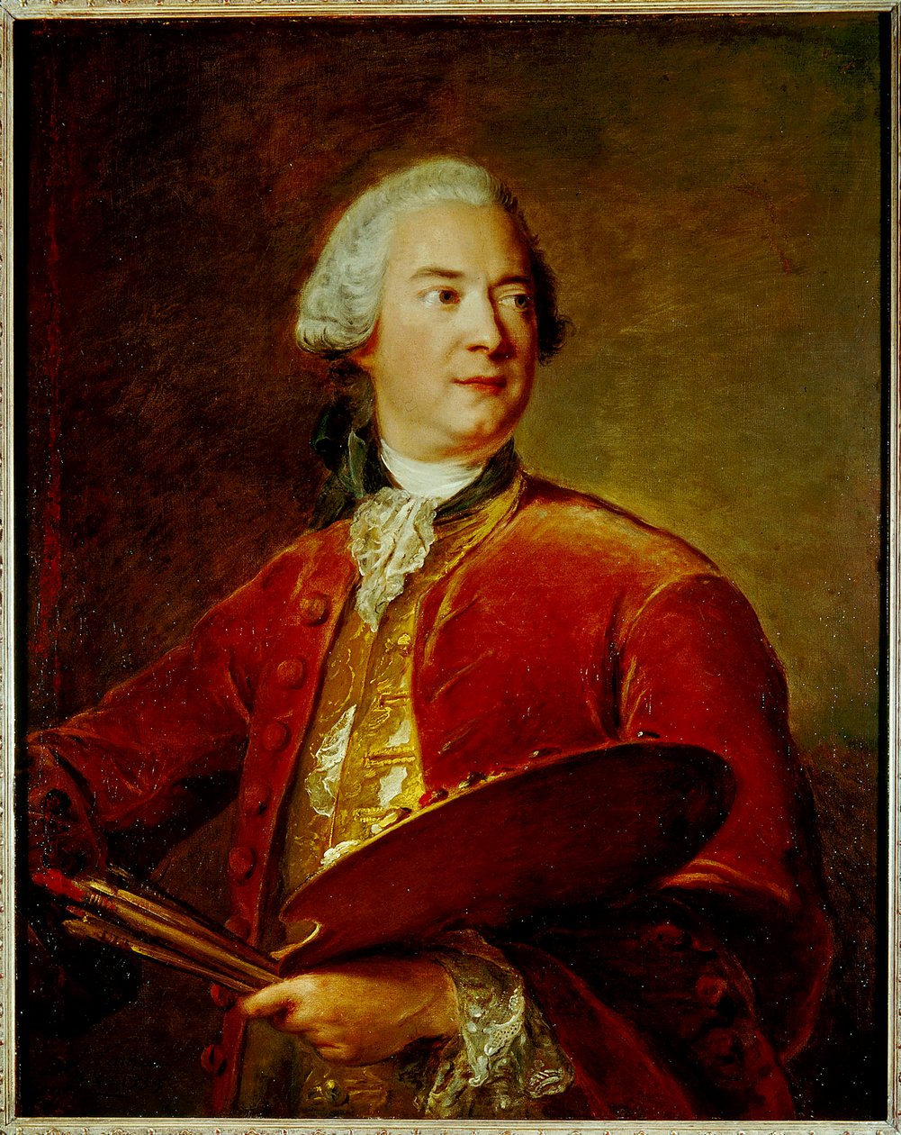 Portrait of Louis Tocqué, 1739 by Jean Marc Nattier
