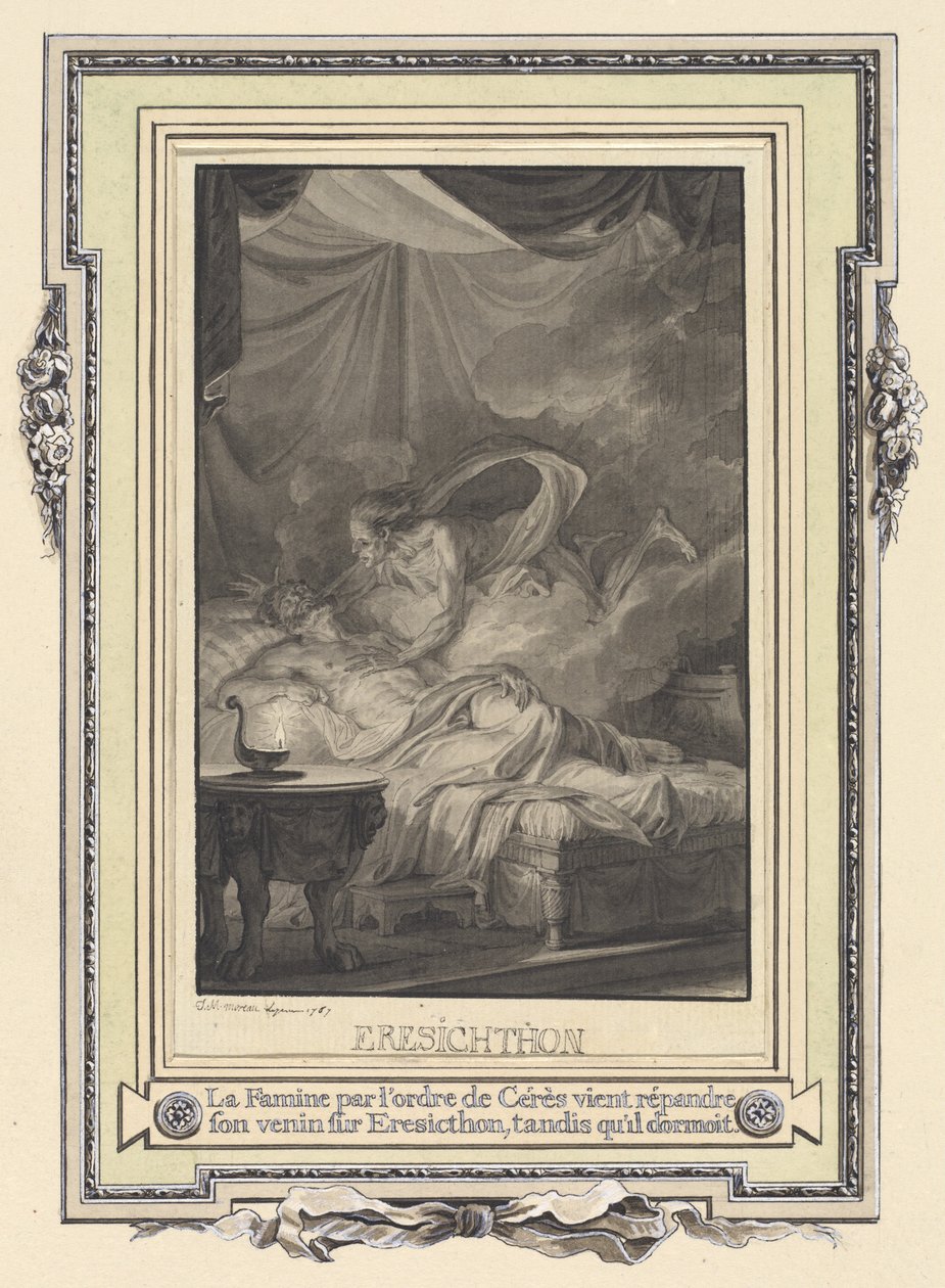 The Famine by the Order of Ceres by Jean Michel Moreau