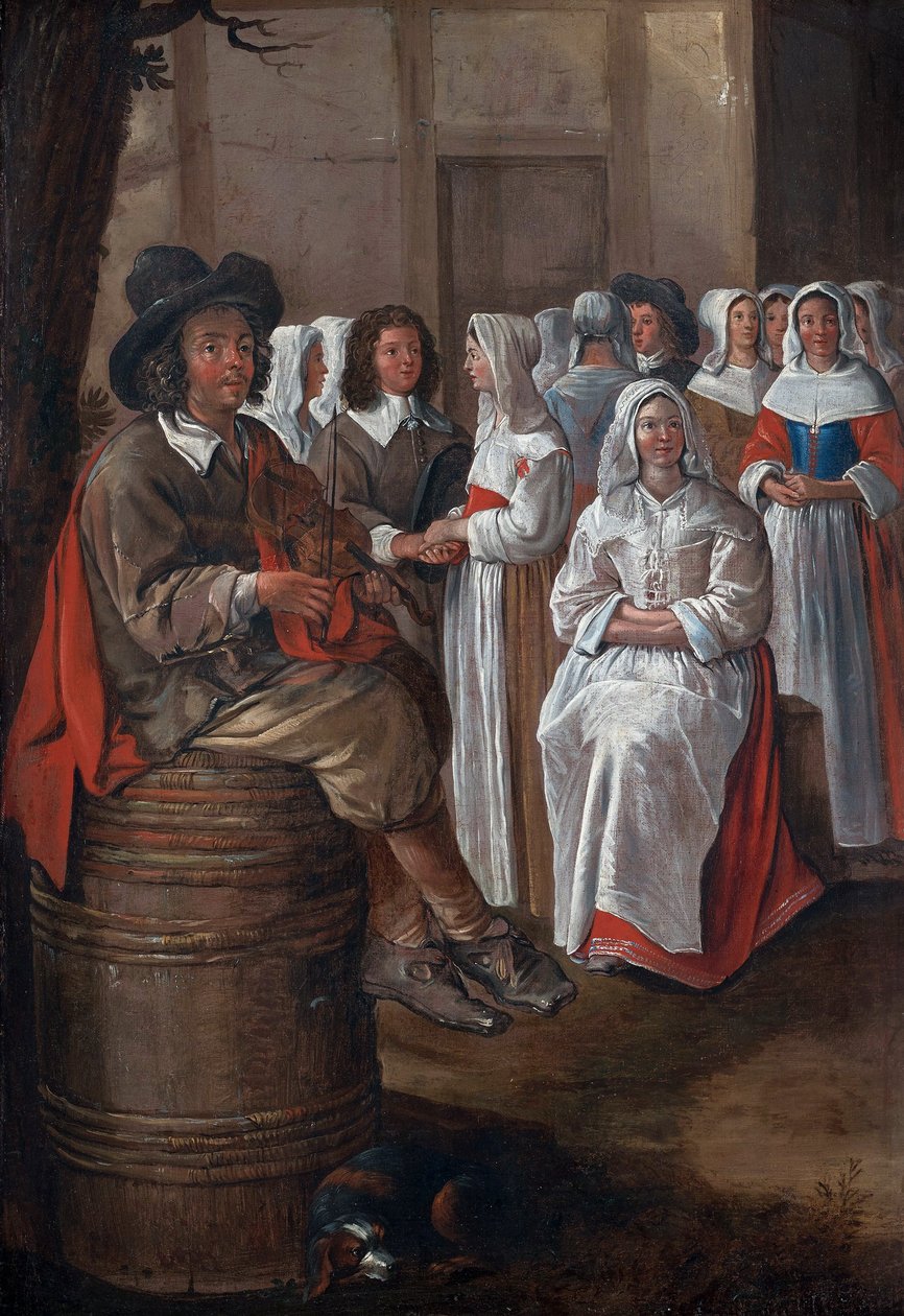 Wedding Scene by Jean Michelin