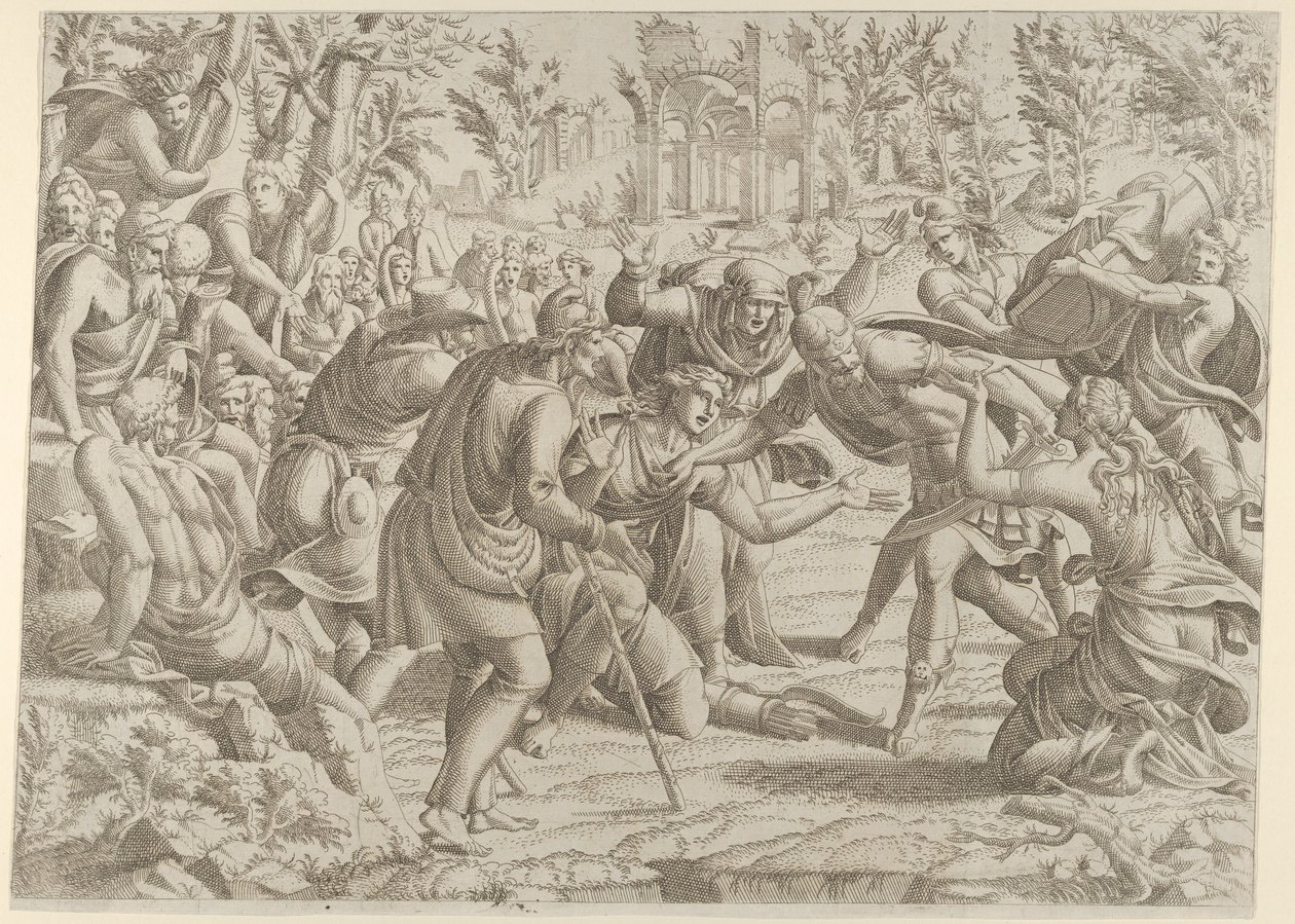 The Treacherous Sinon Brought into the Trajan