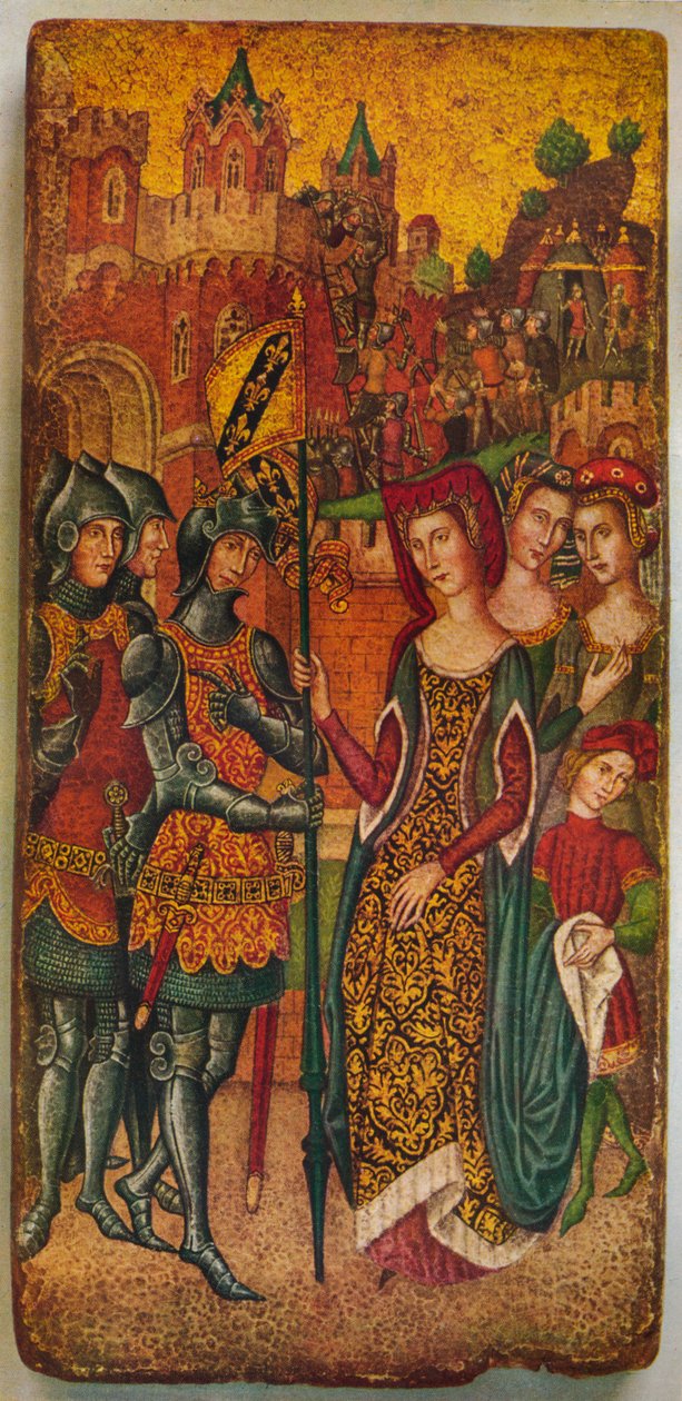 An unrecorded French Primitive: Charles VII & Agnes Sorel: ascribed to Jean Mirail by Jean Miraillet