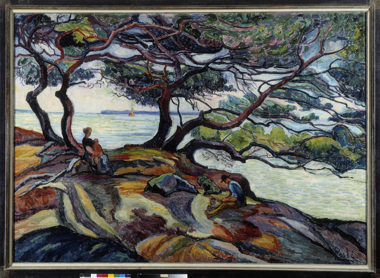 The Isles of Hyeres since Cape Brenat by Jean Misceslas Peske