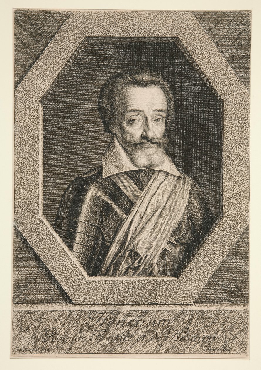 Henry IV, King of France by Jean Morin