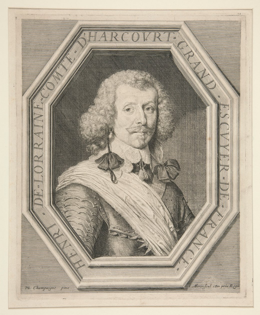 Henri de Lorraine, Count of Harcourt, called Cadet la Perle (1601-1666) by Jean Morin