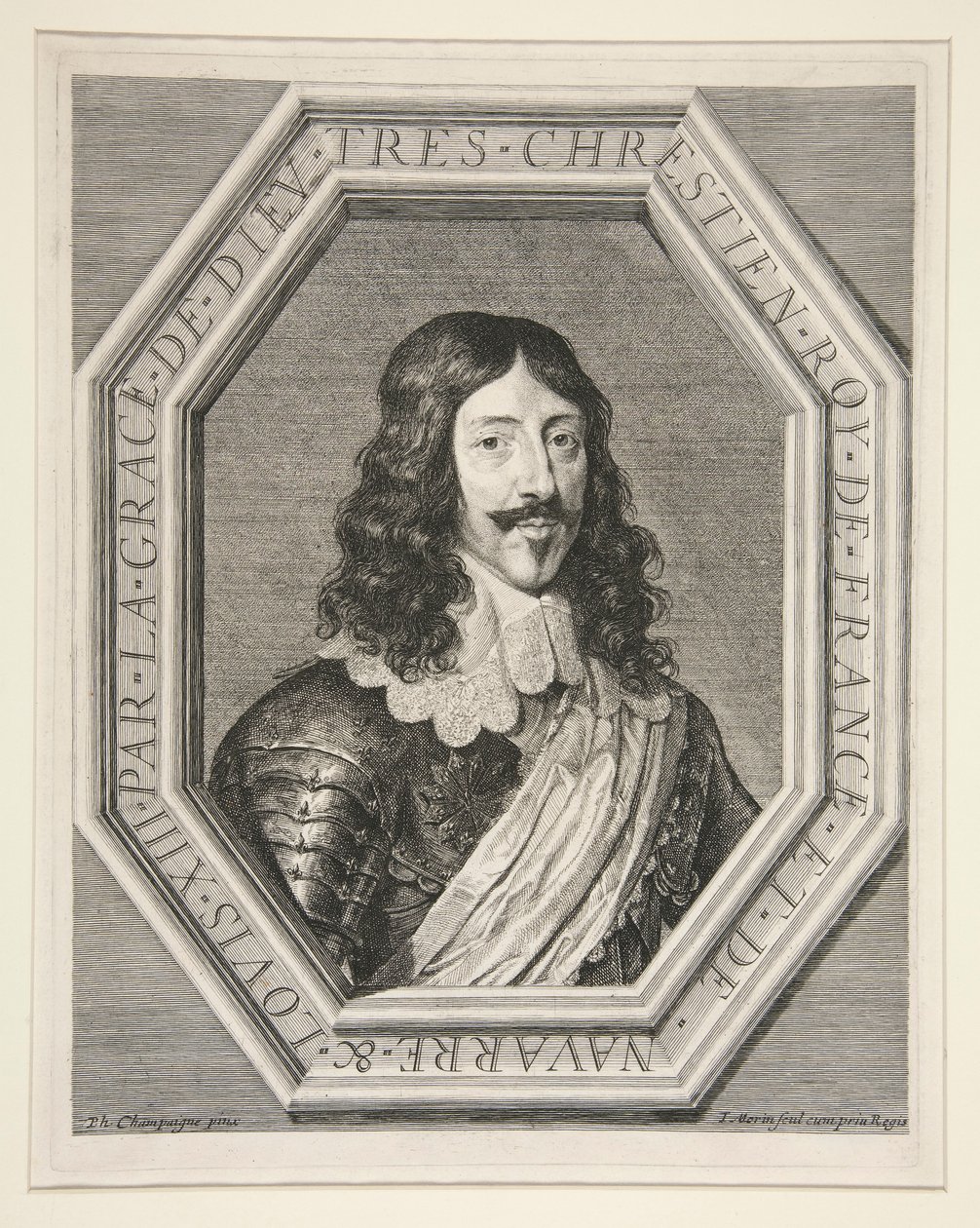 Louis XIII, King of France (1601-1643) by Jean Morin