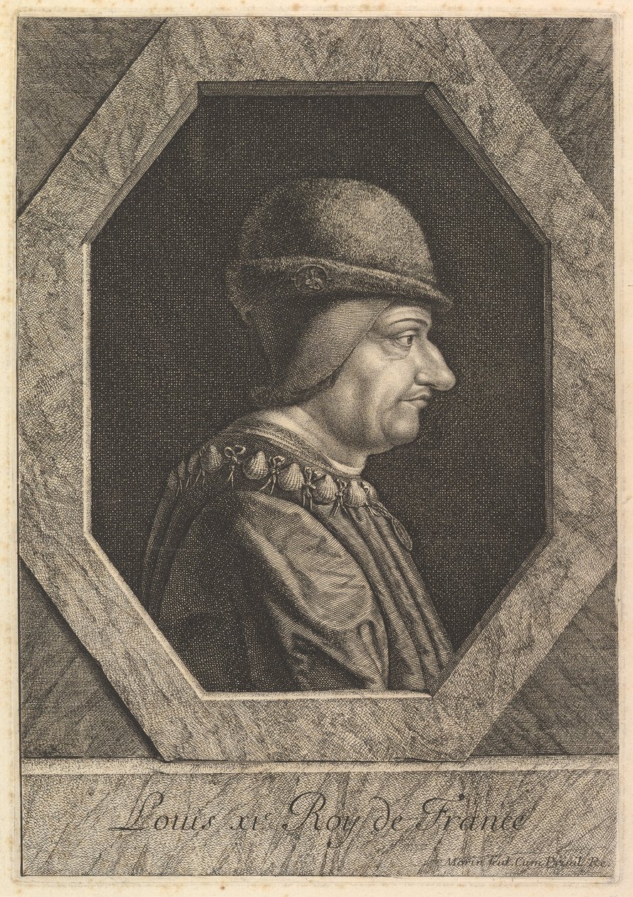 Louis XI, King of France by Jean Morin