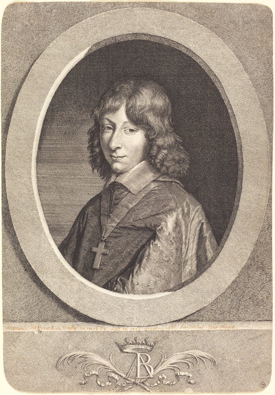 Armand de Bourbon-Conti by Jean Morin after Justus van Verus