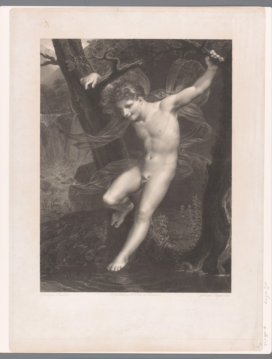 Zephyrus by Jean Nicolas Laugier