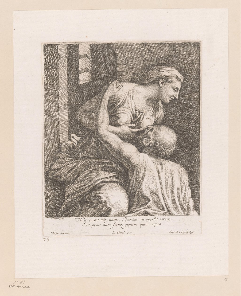 Cimon and Pero by Jean Pesne
