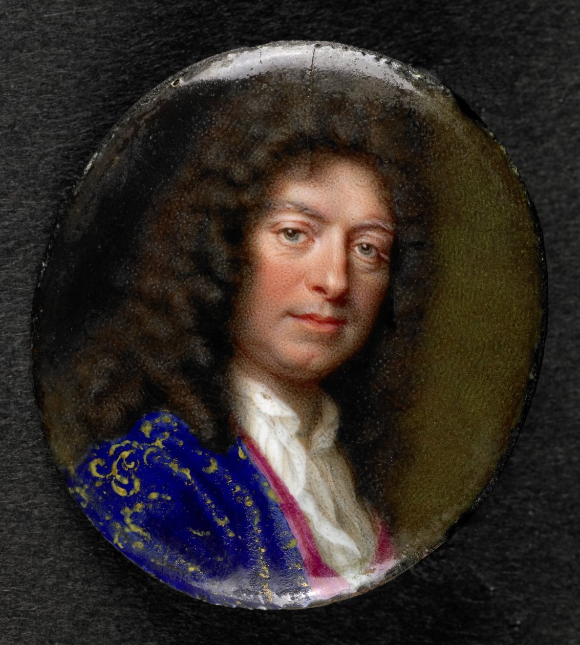Portrait of a Man by Jean Petitot (le vieux) (attributed to)
