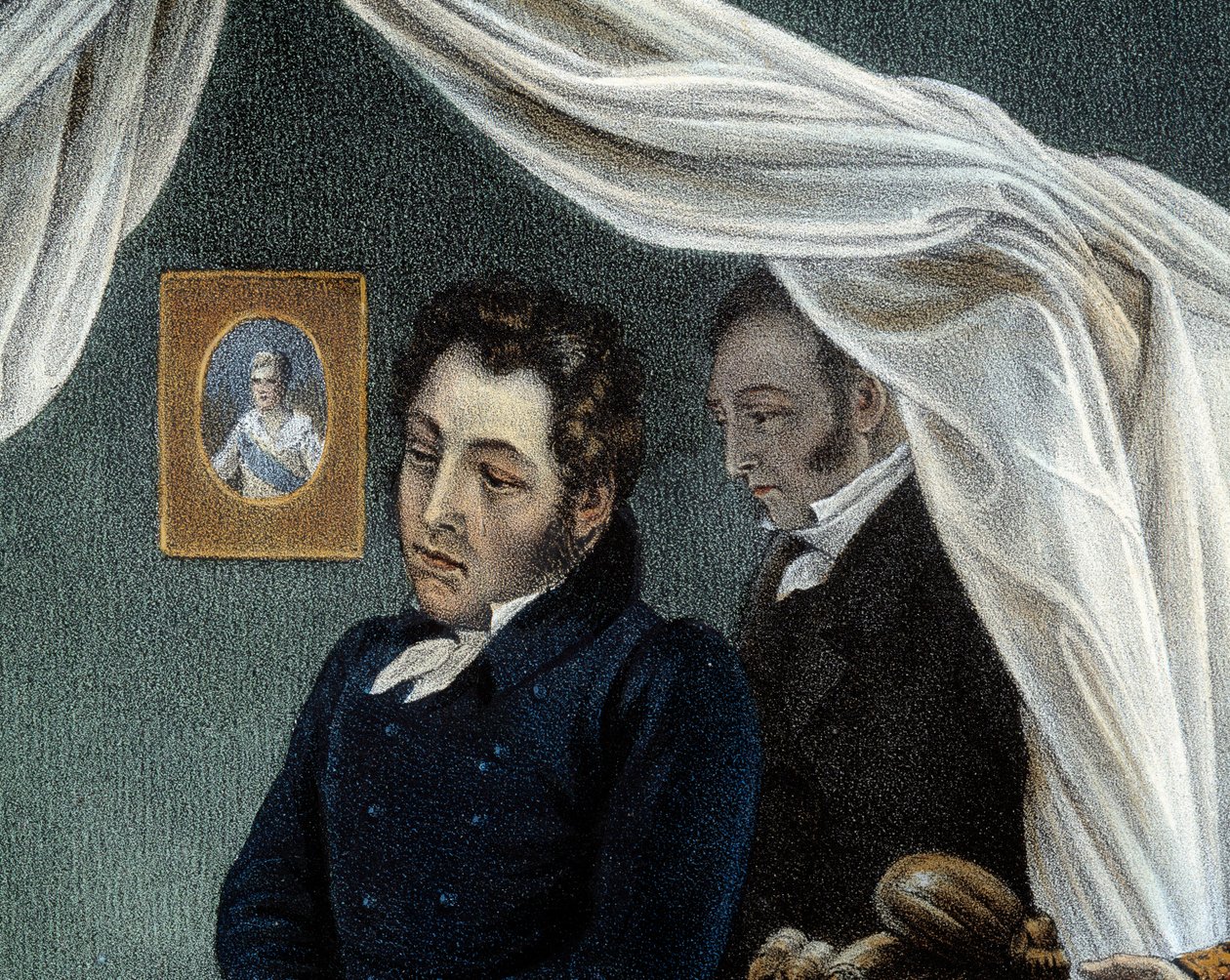 The Death of Napoleon, 5/05/1821 at Saint Helena (Detail) Representing Louis Etienne Saint Denis Known as the 